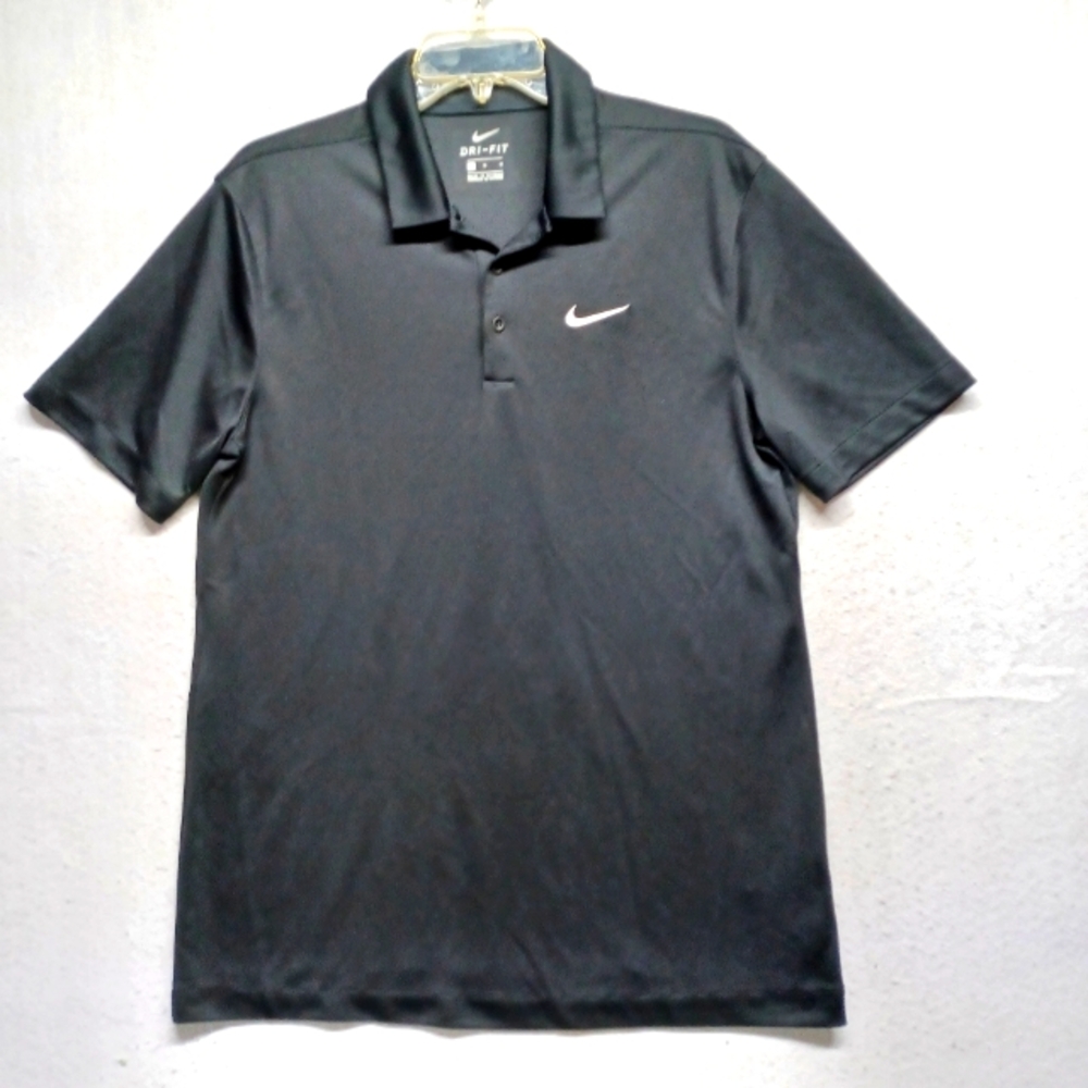 Nike Dry Fit Short Sleeve Polo Shirt Sz M